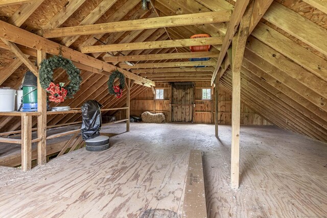 179 Parker Rd, Somers, CT 06071 - view of unfinished attic