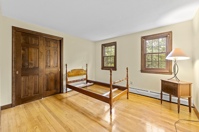 8 Michael Rd, Simsbury, CT 06070 - bedroom featuring light wood-style floors and baseboards