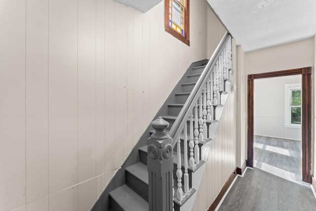 38 Ford St, New Haven, CT 06511 - stairway with wood finished floors