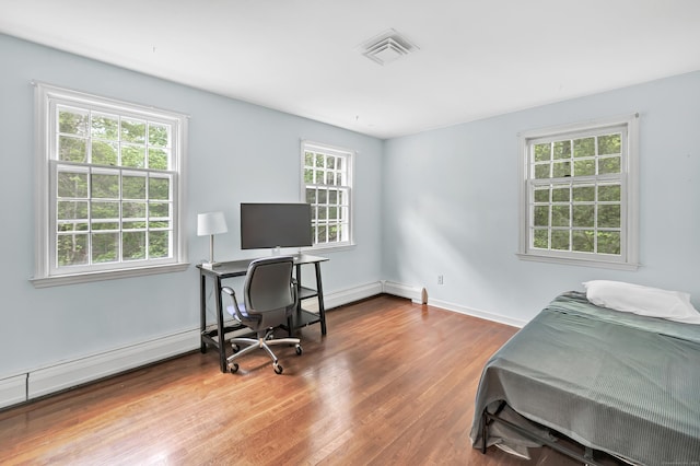 73 Golden Hill St, Trumbull, CT 06611 - bedroom featuring wood finished floors and a desk