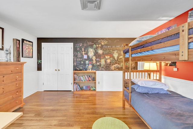 73 Golden Hill St, Trumbull, CT 06611 - bedroom with wood finished floors and a closet