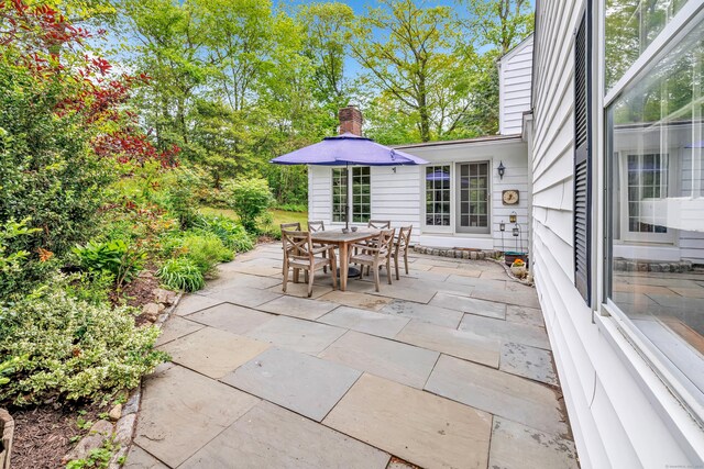 73 Golden Hill St, Trumbull, CT 06611 - view of patio / terrace with outdoor dining area