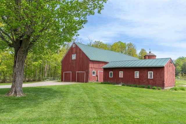 99 Sharon Mountain Rd, Sharon, CT 06069 - view of barn featuring a yard and driveway