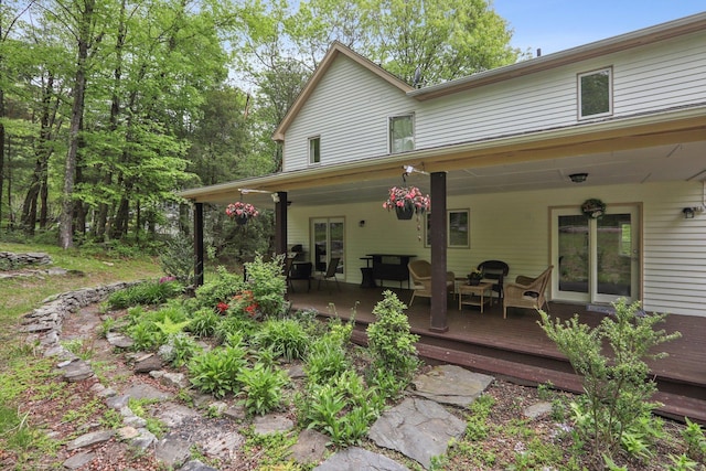 8 Grants Ln, New Milford, CT 06776 - view of rear view of property