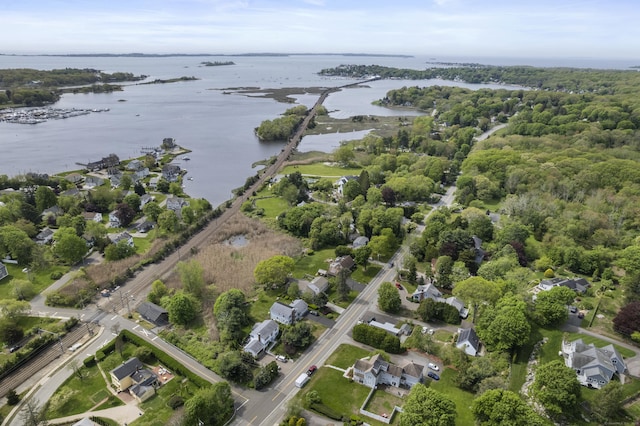 410 Noank Rd, Groton, CT 06355 - aerial view of property's location featuring a nearby body of water