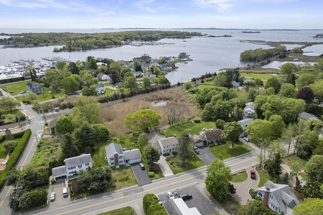410 Noank Rd, Groton, CT 06355 - aerial view of property's location with a nearby body of water
