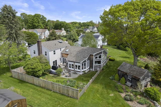 410 Noank Rd, Groton, CT 06355 - aerial perspective of suburban area
