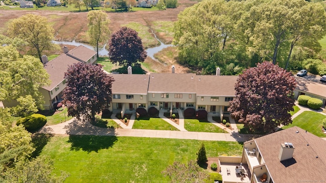 100 Sheffield St Unit B4, Old Saybrook, CT 06475 - view from above of property with a large body of water