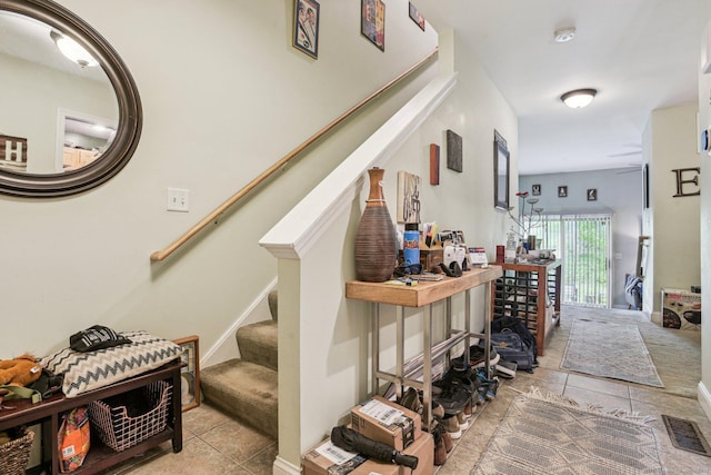 18 Cherokee Ct Unit 18, Cromwell, CT 06416 - staircase featuring tile patterned floors