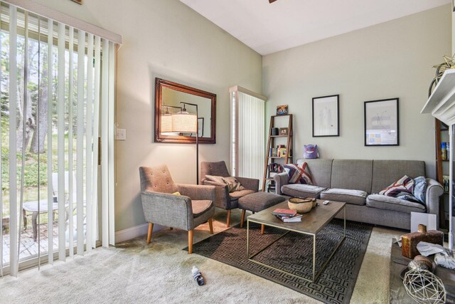 18 Cherokee Ct Unit 18, Cromwell, CT 06416 - living room featuring plenty of natural light, carpet floors, and baseboards