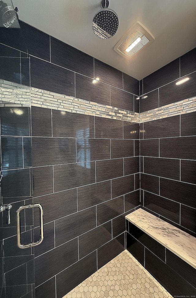 229 Long Hill Cross Rd, Shelton, CT 06484 - full bath featuring a stall shower