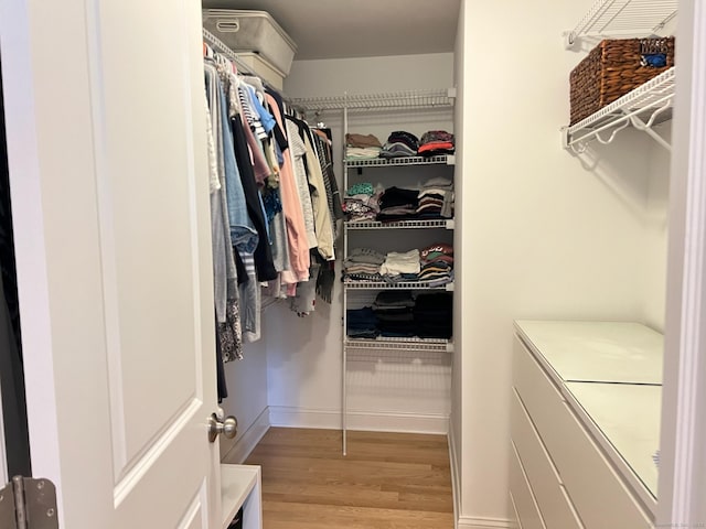 229 Long Hill Cross Rd, Shelton, CT 06484 - spacious closet with light wood-style floors