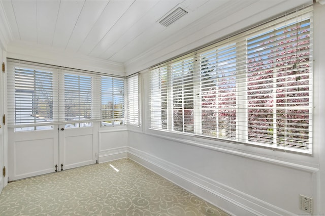 1191 Oenoke Rdg, New Canaan, CT 06840 - unfurnished sunroom with plenty of natural light