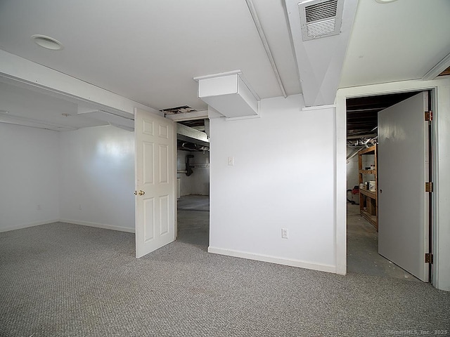 283 Quinnipiac Ave, North Haven, CT 06473 - finished basement featuring carpet floors and baseboards