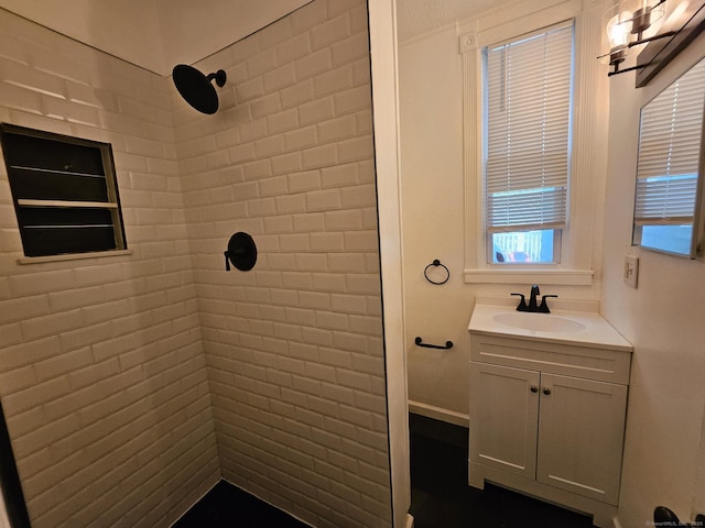 36 Bellevue Ave, Bristol, CT 06010 - full bathroom with a tile shower and vanity