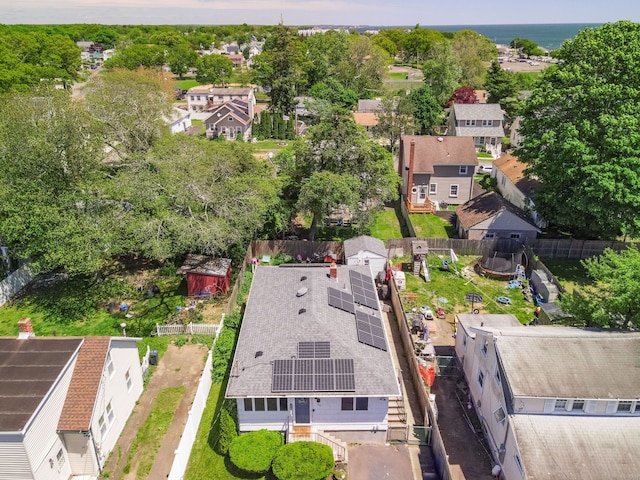 51 Palmetto Trl, East Haven, CT 06512 - aerial view of residential area with a large body of water