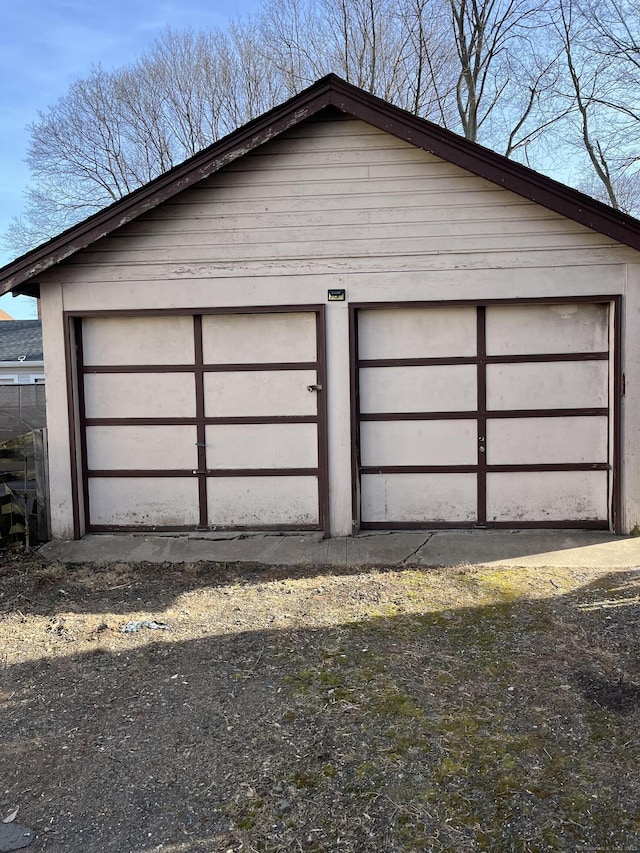 51 Griswold St, Meriden, CT 06450 - view of detached garage