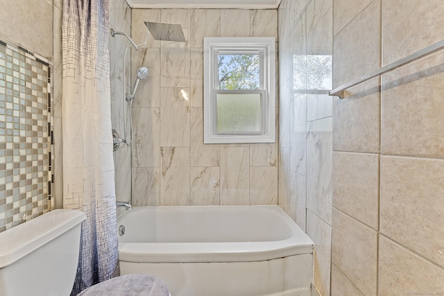 81 Montague Cir E, Hartford, CT 06118 - bathroom with toilet and shower / bath combination with curtain