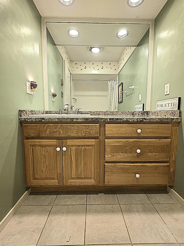 470 Heritage Vlg Unit A, Southbury, CT 06488 - full bathroom with baseboards and vanity