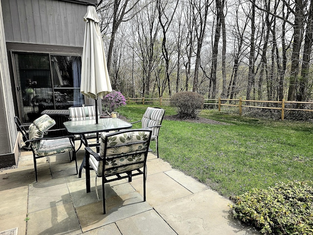 470 Heritage Vlg Unit A, Southbury, CT 06488 - view of patio / terrace featuring outdoor dining area