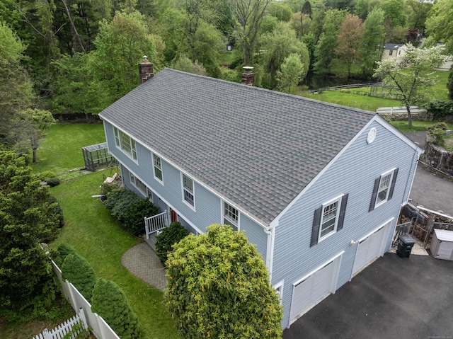 1441 High Ridge Rd, Stamford, CT 06903 - view of subject property with a forest