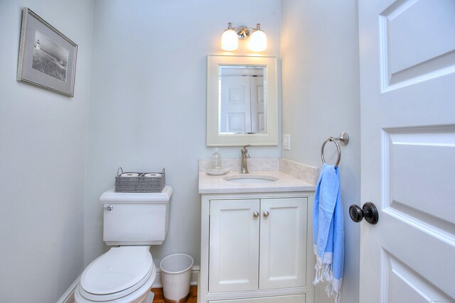 127 College Park Dr, Fairfield, CT 06824 - bathroom with toilet and vanity