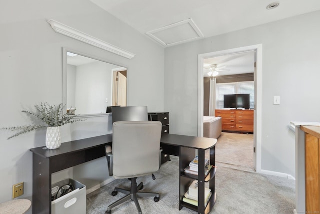 36 Overlook Dr Unit 36, Monroe, CT 06468 - carpeted office space with attic access and baseboards