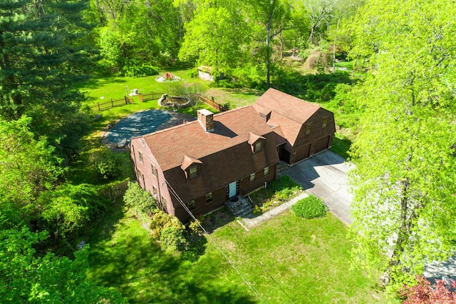 15 Haywardville Rd, East Haddam, CT 06423 - view of subject property featuring a heavily wooded area