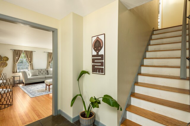 15 Haywardville Rd, East Haddam, CT 06423 - staircase with wood finished floors