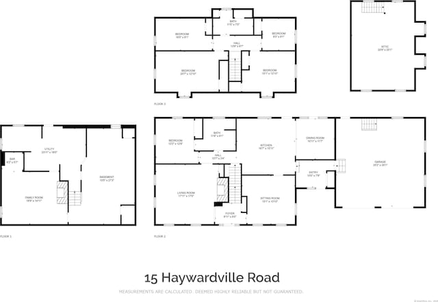 15 Haywardville Rd, East Haddam, CT 06423 - home floor plan