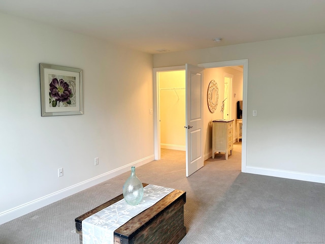 17 Highridge Rd Unit 17, Middlebury, CT 06762 - unfurnished living room featuring carpet floors and baseboards