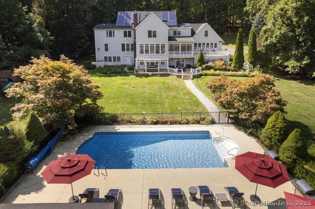 122 Mirey Dam Rd, Middlebury, CT 06762 - view of swimming pool