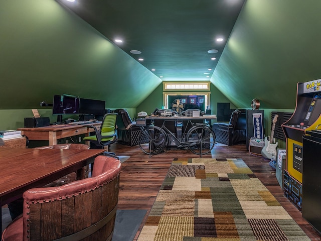 332 Good Hill Rd, Woodbury, CT 06798 - office space with wood finished floors and lofted ceiling