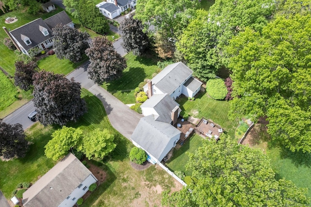 19 Edgewood St, Cromwell, CT 06416 - aerial view of residential area