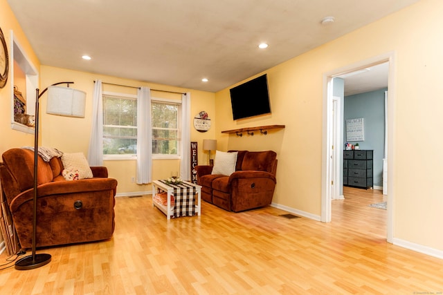 40 Woodland Ave, North Haven, CT 06473 - living room with wood finished floors and recessed lighting