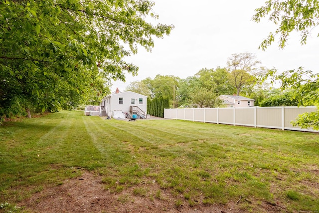 40 Woodland Ave, North Haven, CT 06473 - view of yard with a wooden deck