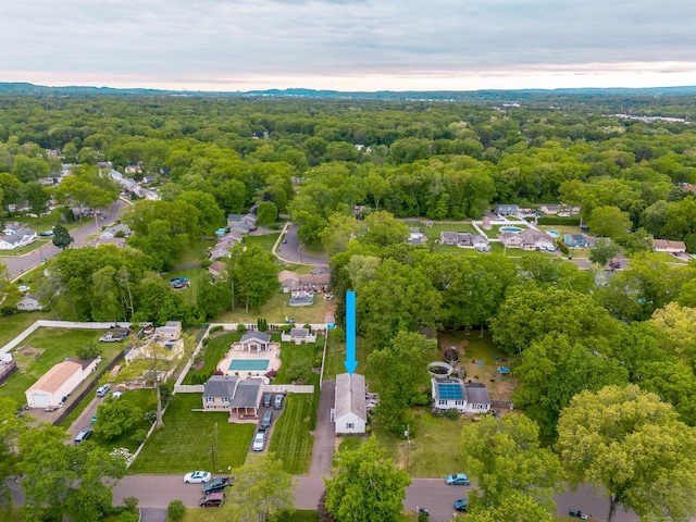 40 Woodland Ave, North Haven, CT 06473 - drone / aerial view of a heavily wooded area
