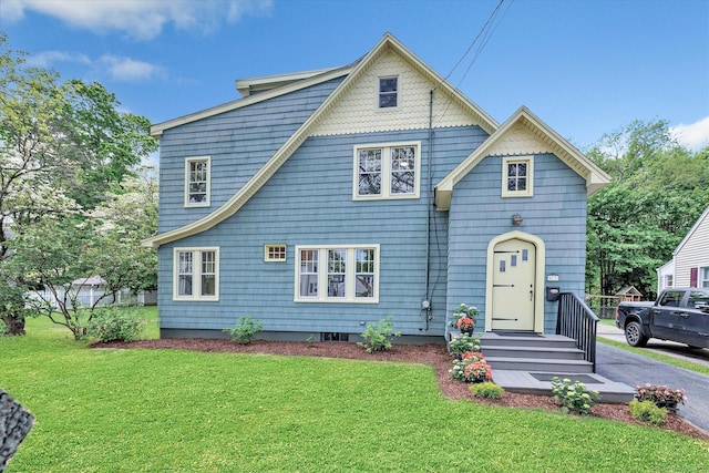 61 Reed St, Stratford, CT 06614 - view of front of home featuring a front yard