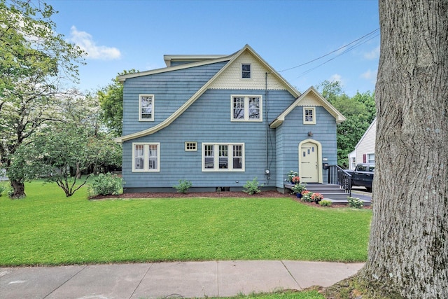 61 Reed St, Stratford, CT 06614 - view of front facade featuring a front yard