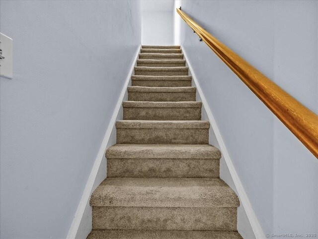 158 Paddock Ave Apt 2001, Meriden, CT 06450 - staircase with baseboards