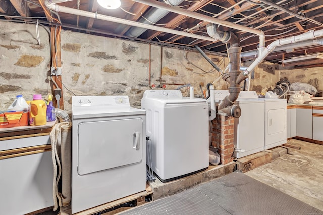 26 Longfellow Ave, Fairfield, CT 06825 - washroom featuring separate washer and dryer