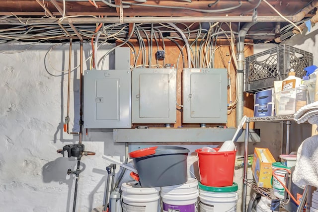 26 Longfellow Ave, Fairfield, CT 06825 - utility room featuring electric panel
