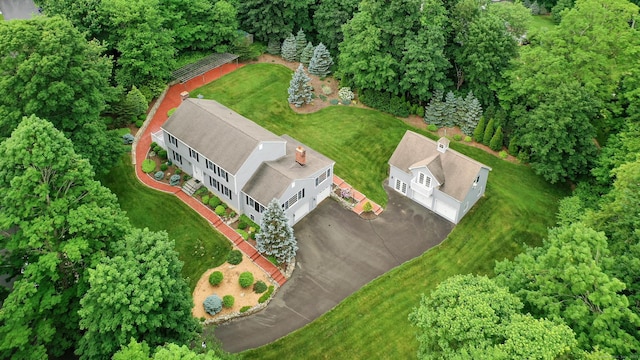 130 Haviland Rd, Ridgefield, CT 06877 - view from above of property