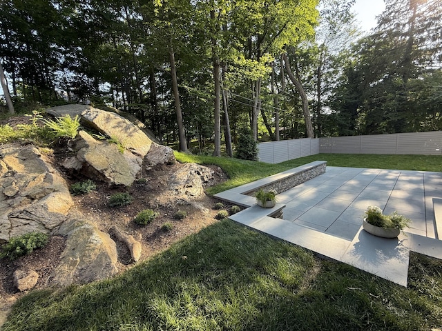 171 Compo Rd S, Westport, CT 06880 - view of yard featuring a patio