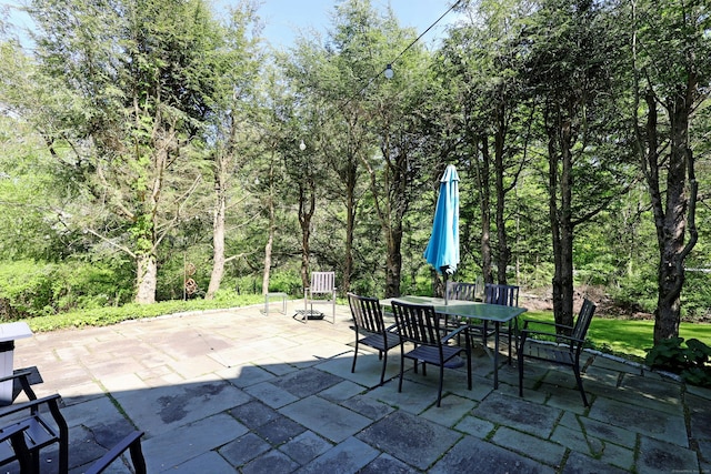 47 Old S Salem Road, Ridgefield, CT 06877 - view of patio with outdoor dining space