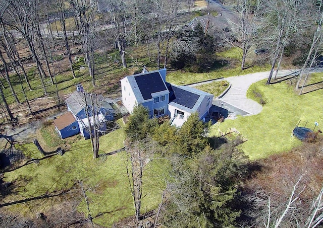 47 Old S Salem Road, Ridgefield, CT 06877 - aerial view of property and surrounding area
