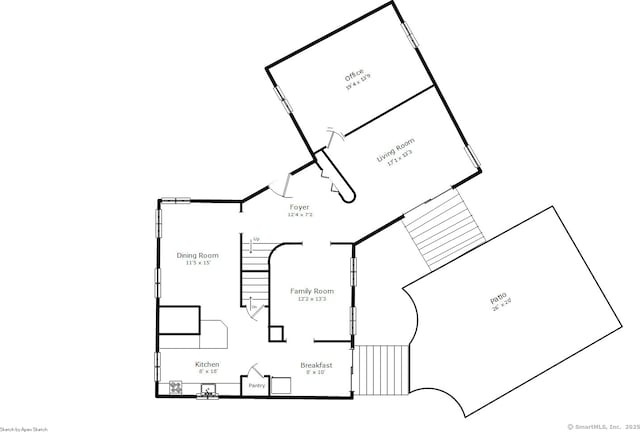 47 Old S Salem Road, Ridgefield, CT 06877 - home floor plan