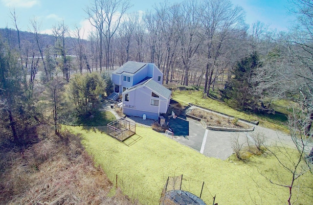 47 Old S Salem Road, Ridgefield, CT 06877 - view of subject property with a forest