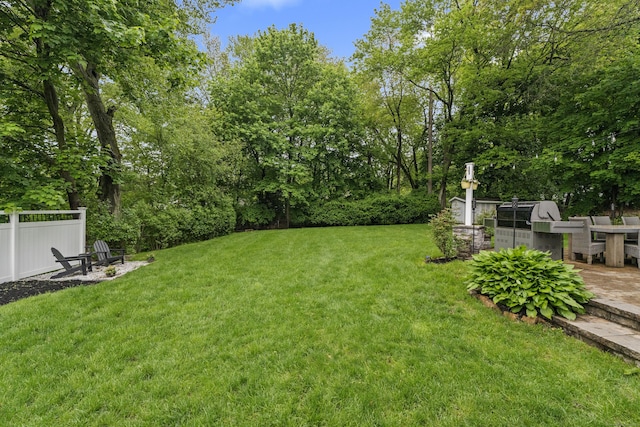 124 Killian Ave, Trumbull, CT 06611 - view of yard featuring exterior kitchen