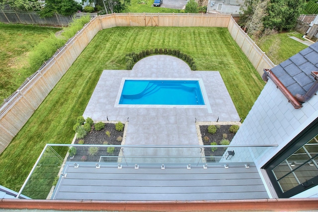 22 Apple Tree Trl, Westport, CT 06880 - view of swimming pool with a fenced backyard
